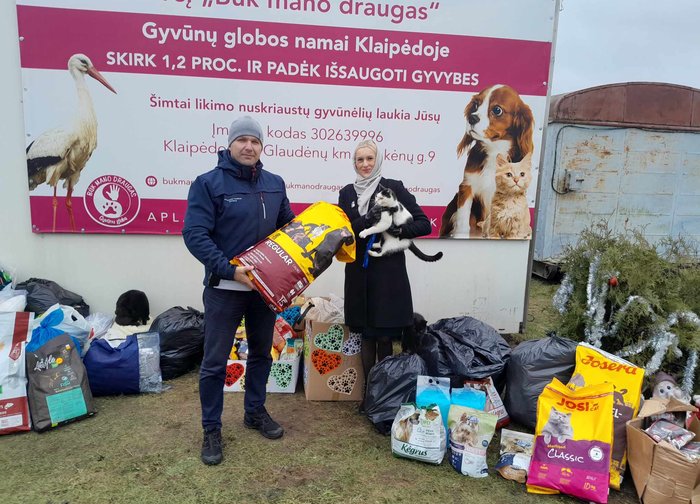 Gerumo akcija Savivaldybėje – parama gyvūnų globos namams