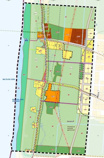Informacinis pranešimas apie Palangos miesto bendrojo plano koregavimo (M1 rajone) pritarimą...