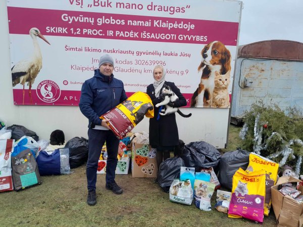 Gerumo akcija Savivaldybėje – parama gyvūnų globos namams