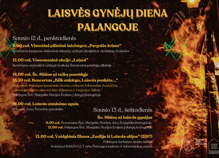 Laisvės gynėjų dienos minėjimas Palangoje