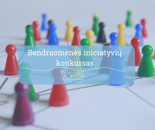 Bendruomenės iniciatyvų konkursas 