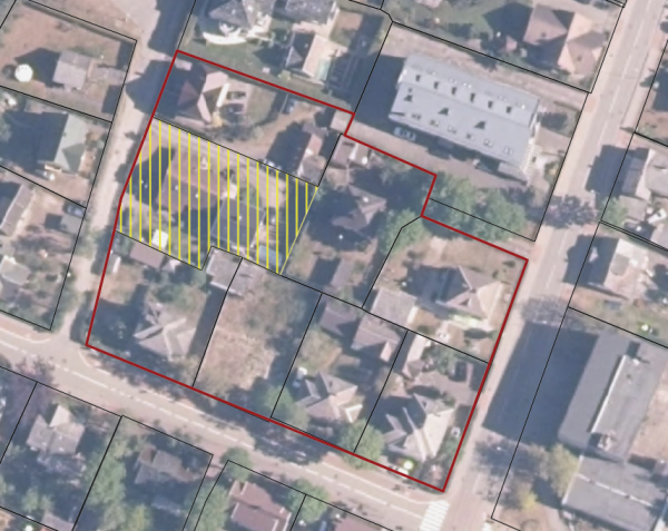Pradedamos Palangos miesto centrinės dalies detaliojo plano koregavimo žemės sklype Neringos g....