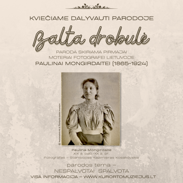 Kviečiame dalyvauti parodoje „Balta drobulė"