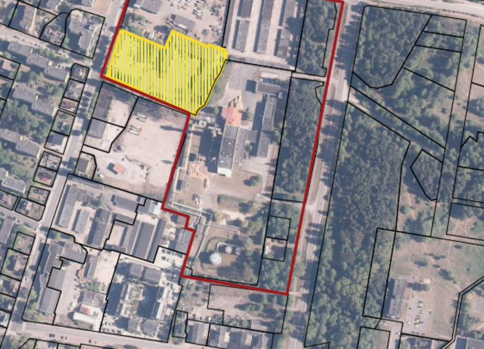 Pradedamos Palangos miesto centrinės dalies detaliojo plano, koregavimo žemės sklype, Ganyklų g....