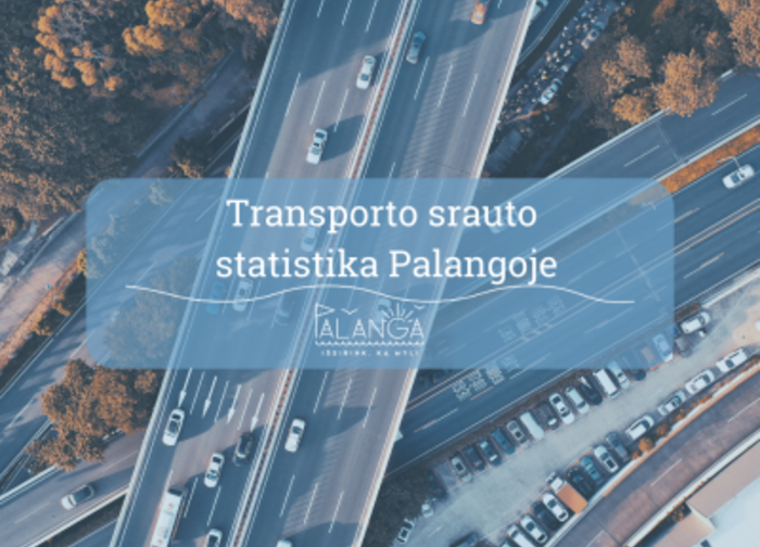 Transporto srautų statistika Palangoje