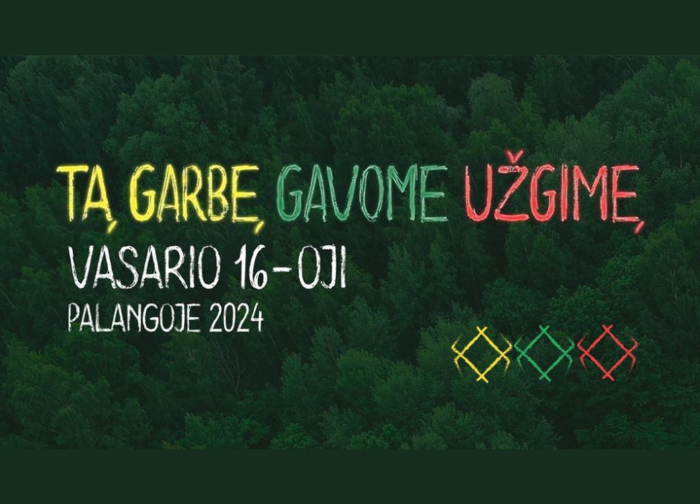 Vasario 16-osios renginių Palangoje programa
