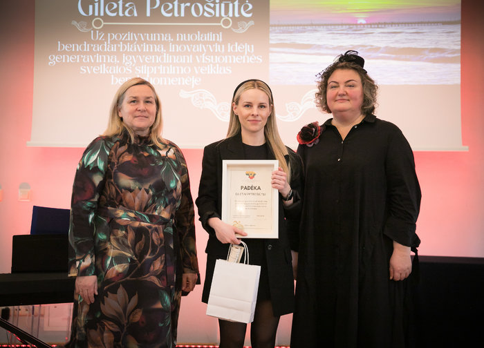 Metų specialisto apdovanojimais įvertinti labiausiai 2023 metais nusipelnę visuomenės sveikatos...
