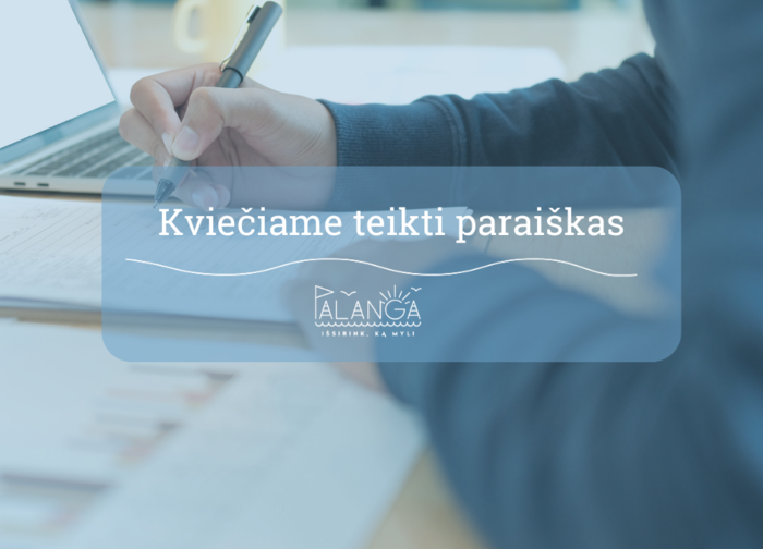 Skelbiamas bendruomeninės veiklos stiprinimo Palangos miesto savivaldybėje konkursas