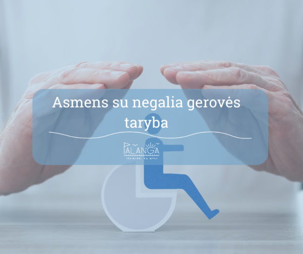 Įsteigta Palangos miesto savivaldybės asmens su negalia gerovės taryba