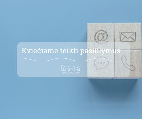 Kviečiame teikti pasiūlymus rengiamam Palangos miesto savivaldybės 2024 m. socialinių paslaugų...