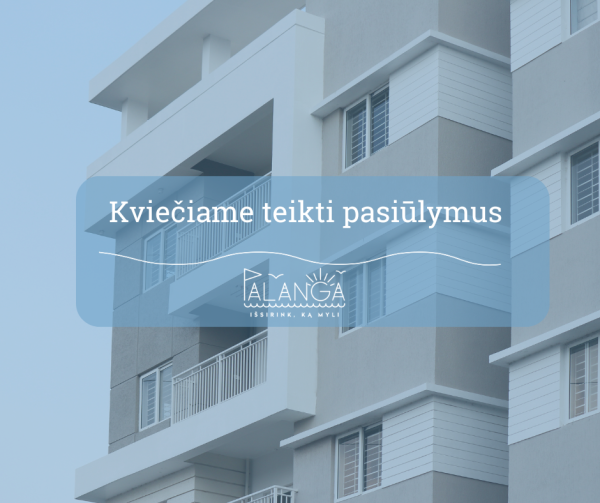 Kviečiame gyventojus teikti pasiūlymus dėl daugiabučių gyvenamųjų namų kiemų infrastruktūros...