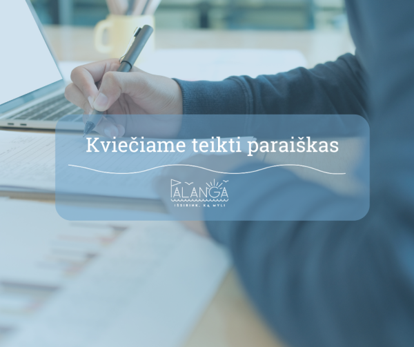 Skelbiamas bendruomeninės veiklos stiprinimo Palangos miesto savivaldybėje konkursas