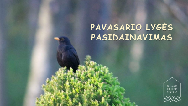 Kovo 21 d. - pavasario lygės pasidainavimas su folkloro ansambliu „Mėguva“