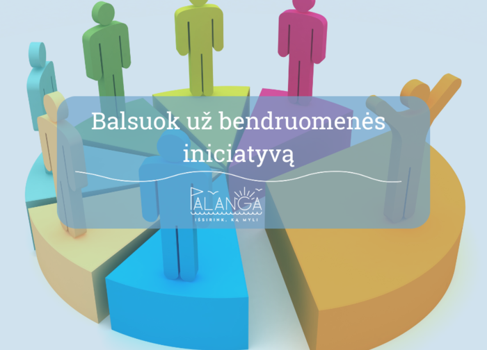 Gyventojai dar  turi laiko balsuoti už labiausiai patinkančią bendruomenių iniciatyvą