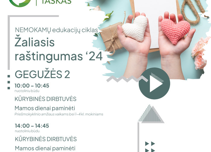 Supažindinkite su teisingu praktiniu aplinkosaugos principų taikymu kasdienėje veikloje