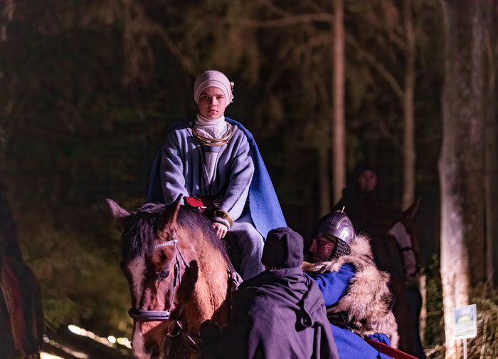 Palangoje – naktinis žygis kuršių praeities labirintais