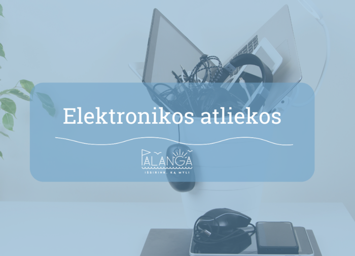 Pavasaris be atliekų ir aplinkos taršos: kodėl taip svarbu atrinkti nebereikalingą elektroniką