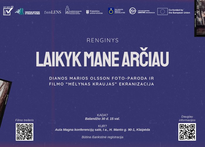  Fotografijų parodos „Laikyk mane arčiau" atidarymas ir tarptautinius apdovanojimus...