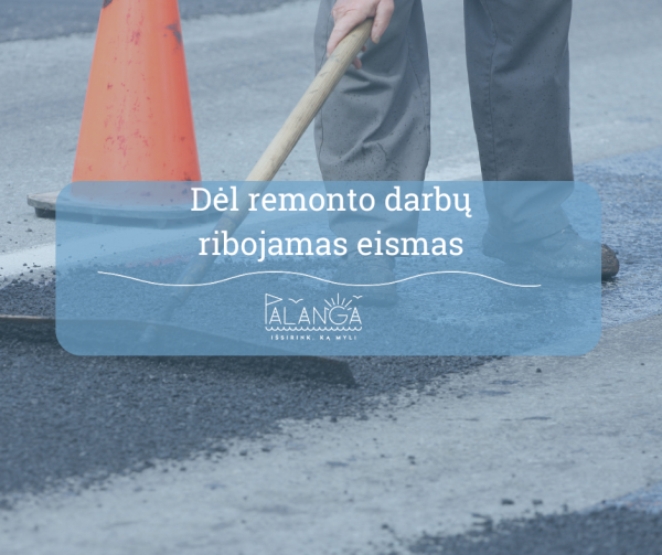 Dėl šilumos trasos rekonstrukcijos ribojamas automobilių eismas Malūno gatvėje