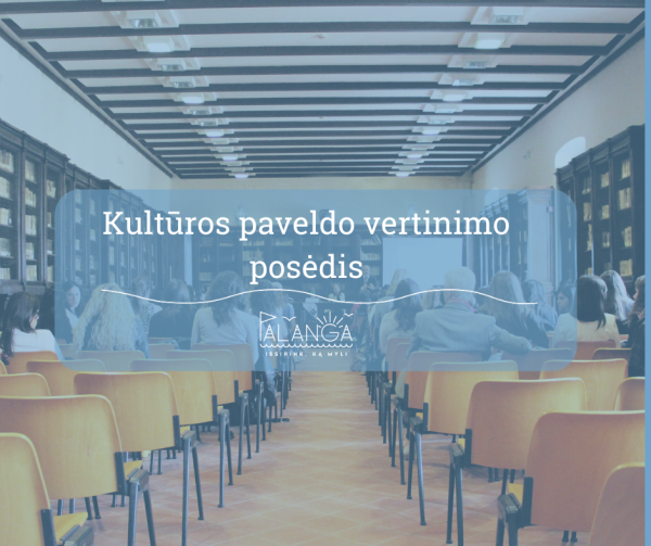 Nekilnojamojo kultūros paveldo vertinimo tarybos (I) 2024-04-09 nuotolinis posėdis