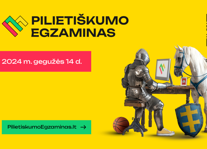 Kviečiame dalyvauti pirmajame Pilietiškumo egzamine