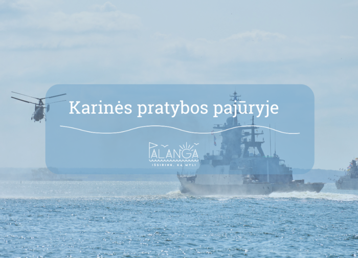 Pajūryje vyks karinės pratybos