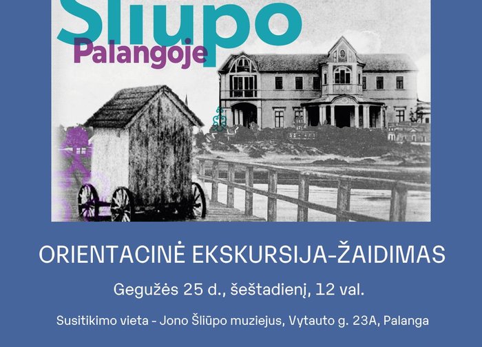 Po tarpukario Palangą – žaidžiant orientacinį žaidimą
