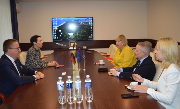 Palangoje lankėsi Nyderlandų Karalystės ambasadorius Jack Twiss Quarles van Ufford