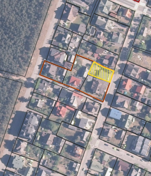Pradedamos Palangos miesto centrinės dalies detaliojo plano koregavimo žemės sklype Smilčių g....