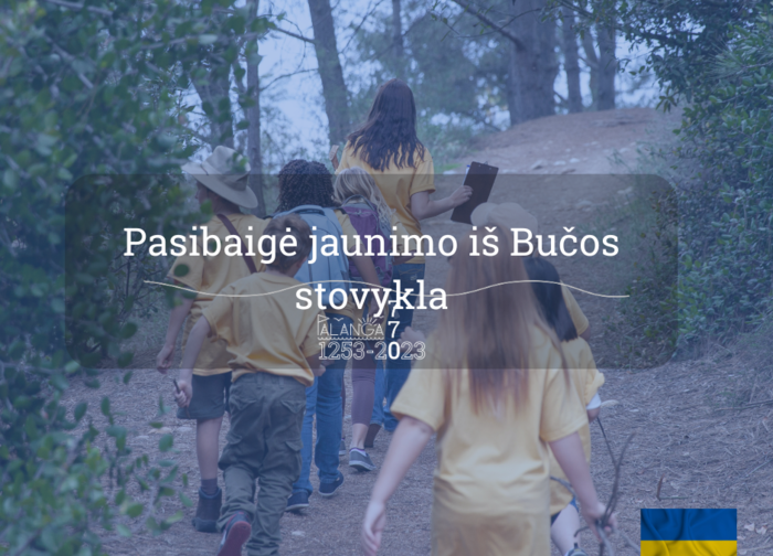Pasibaigė IV-ji vaikų bei jaunimo iš Bučos stovyklos pamaina