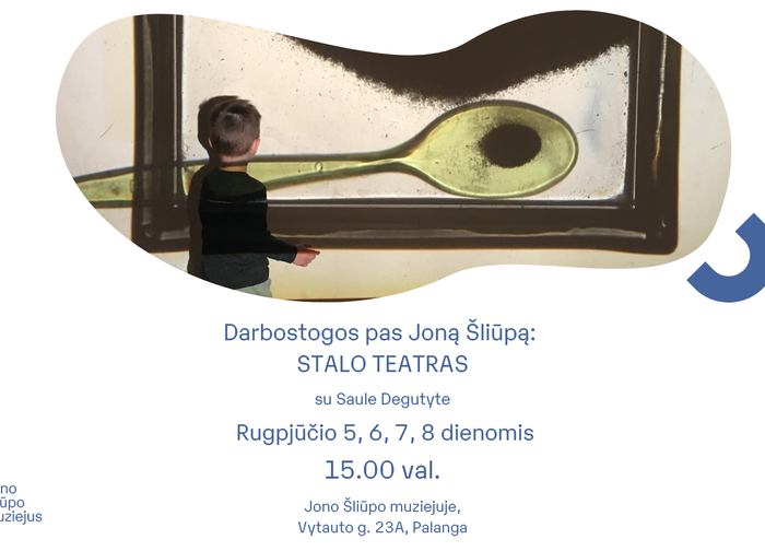 Jono Šliūpo muziejus kviečia į stalo teatro spektaklius ir kūrybines dirbtuves