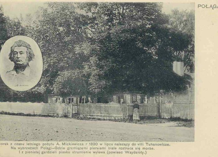 Liepos 18 d. atidengiama memorialinė lenta, skirta Adomui Mickevičiui