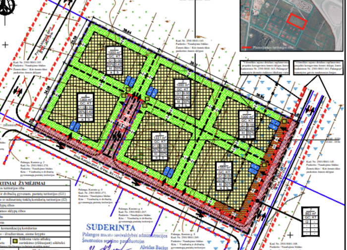 Parengtas Vilimiškės rajono detalaus suplanavimo projekto koregavimas žemės sklype, kurio...