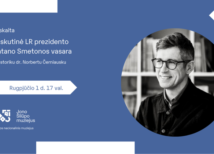 Paskutinė prezidento Antano Smetonos vasara. Susitikimas su istoriku dr. Norbertu  Černiausku