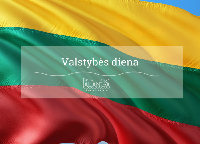 Palangos miesto mero Šarūno Vaitkaus sveikinimas Valstybės dienos proga