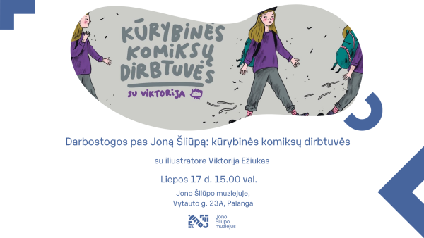 Jono Šliūpo muziejus kviečia į kūrybines komiksų dirbtuves ir etnografijos žaidimų popietę