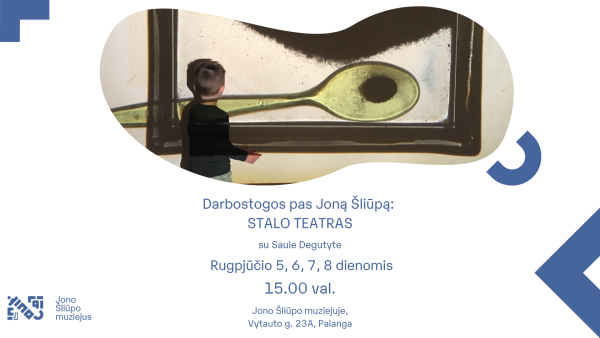Jono Šliūpo muziejus kviečia į stalo teatro spektaklius ir kūrybines dirbtuves