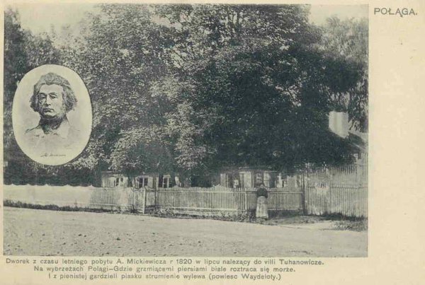Liepos 18 d. atidengiama memorialinė lenta, skirta Adomui Mickevičiui