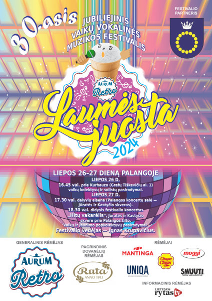 Paskutinį liepos savaitgalį jubiliejinė „Laumės juosta“ kviečia į hitų vakarėlį