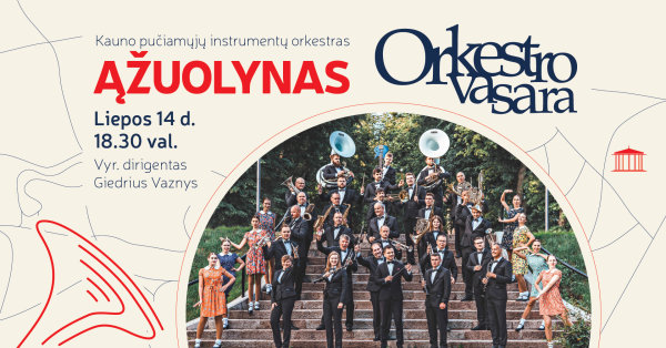 „Orkestro vasaros“ koncerte Palangoje – Kauno „Ąžuolynas“