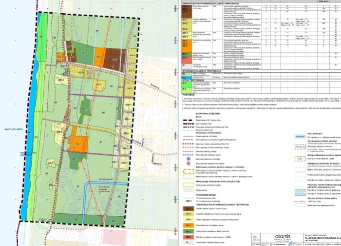 INFORMACINIS PRANEŠIMAS  APIE PALANGOS MIESTO BENDROJO PLANO KOREGAVIMO (M1 RAJONE) SPRENDINIŲ...