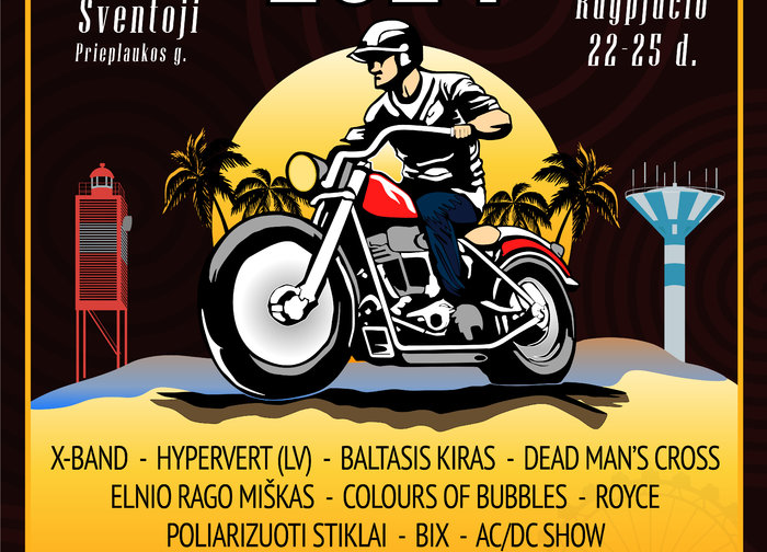 Tarptautinis baikerių ir muzikos festivalis „BEACH BIKE FEST“ rugpjūčio 22-25 dienomis sugrįžta į...