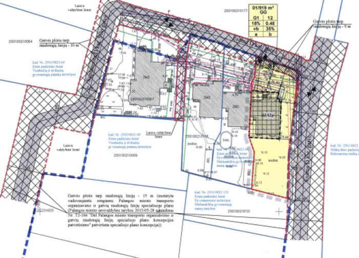 Pritarta Gyvenamųjų namų grupės šiaurinėje Vanagupėje detalaus suplanavimo projekto koregavimo...