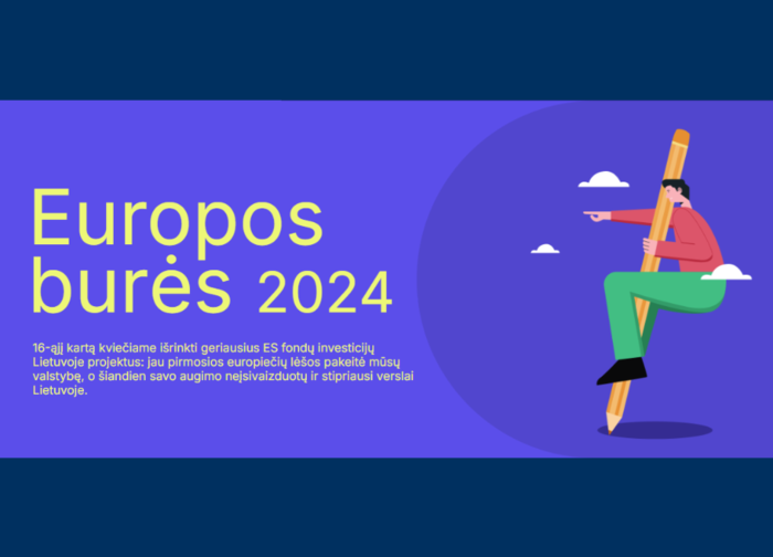 „Europos burės 2024“: kviečiame balsuoti už Palangos miesto projektus