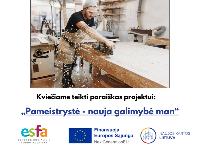 Pameistrystė – neatrasta galimybė įmonėms „užsiauginti“ specialistą