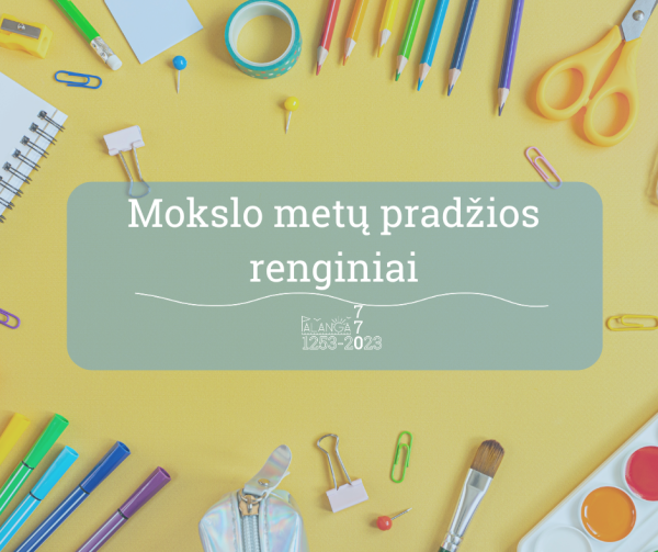 Palanga mokslo metų pradžią švęs dvi dienas – jau nuo sekmadienio
