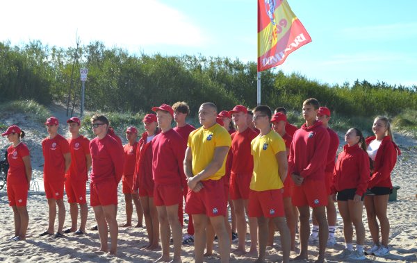 Palangoje susirungė pajūrio gelbėtojai
