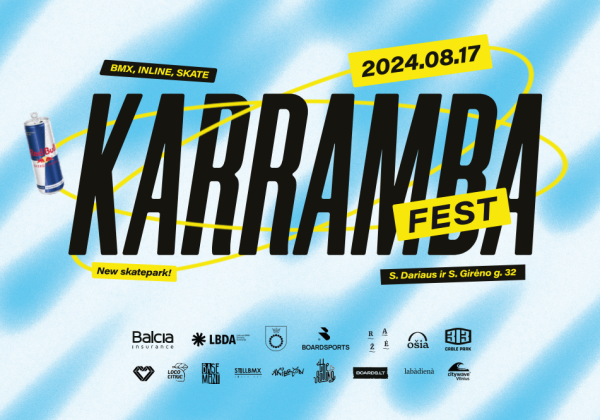 Ekstremalaus sporto festivalis "Karramba" vyks jau šį savaitgalį