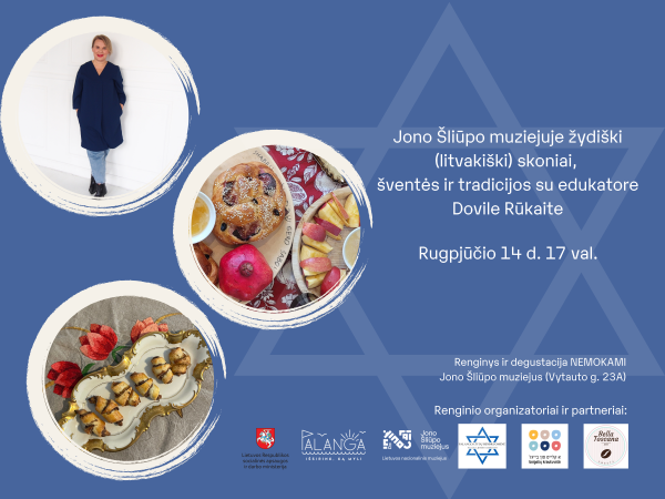 Palangos burmistro Jono Šliūpo muziejuje pasklis žydiškų skanėstų kvapai, bus pristatomos šventės...