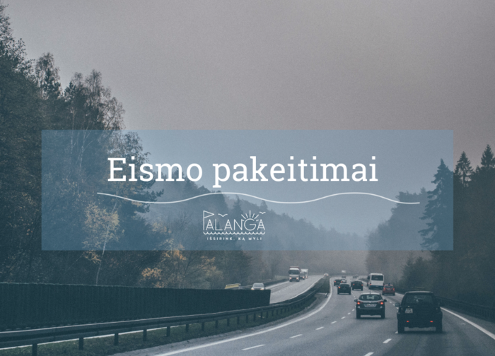 Dėl savaitgalį vyksiančio festivalio „Palangos miestely“ laikinai keičiama eismo organizavimo schema